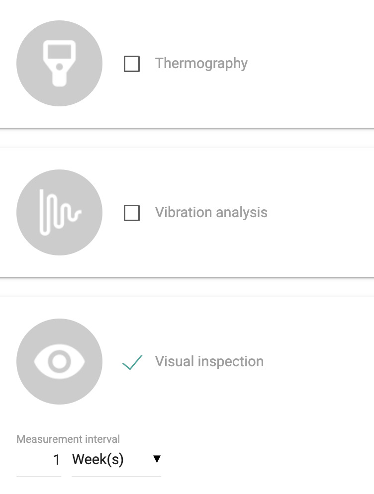 PdM Technologies & Inspection Frequencies